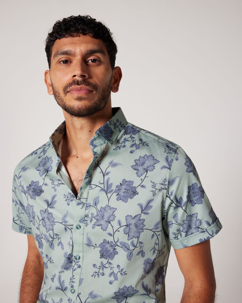 Printed Short Sleeve Shirt